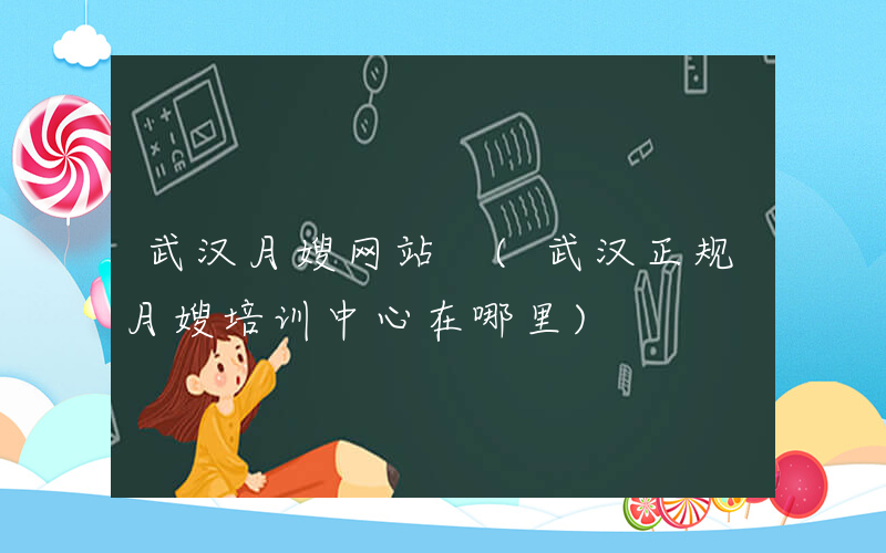 武汉月嫂网站 (武汉正规月嫂培训中心在哪里)